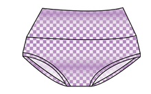 Load image into Gallery viewer, Purple Check Ladies&#39; Underwear
