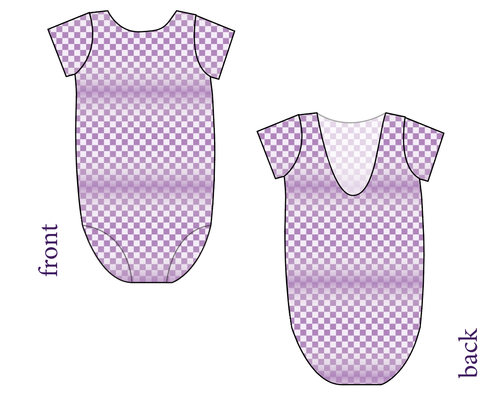 Purple Check Leo