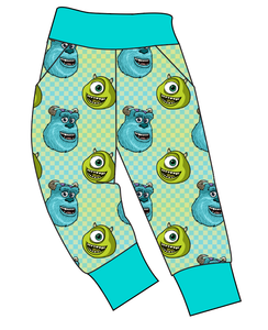 Monster Check Basic Joggers And Jogger Shorts