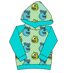 Monster Check Classic Hoodie (or Crewneck)