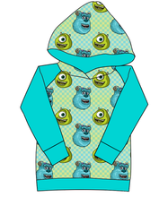 Load image into Gallery viewer, Monster Check Ladies Hoodie