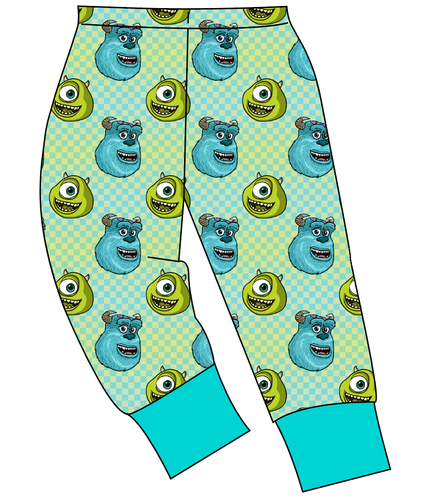 Monster Check Mens' Lounge Pants