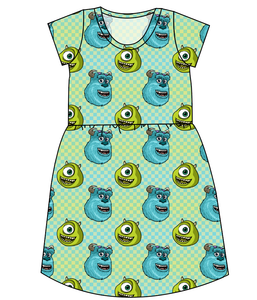 Monster Check Ladies' Play Dress