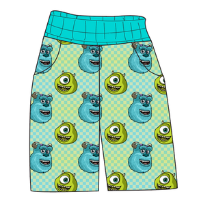 Monster Check Mens' Joggers and Jogger Shorts