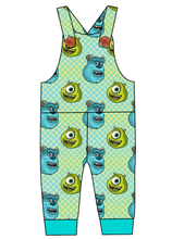 Load image into Gallery viewer, Monster Check Overalls and Shortalls