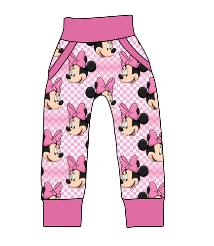 Minnie Check Beanpole Pants And Shorts