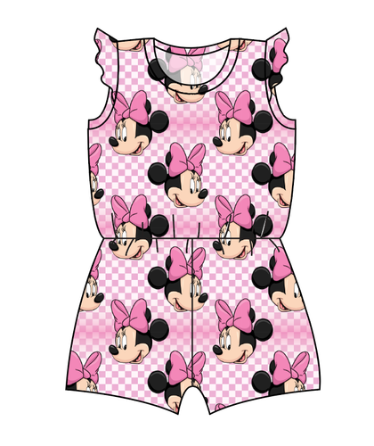Minnie Check Ivy Summer Romper