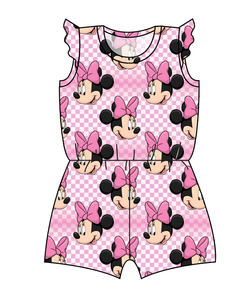 Minnie Check Ivy Summer Romper