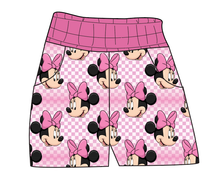 Load image into Gallery viewer, Minnie Check Ladies&#39; Joggers and Jogger Shorts
