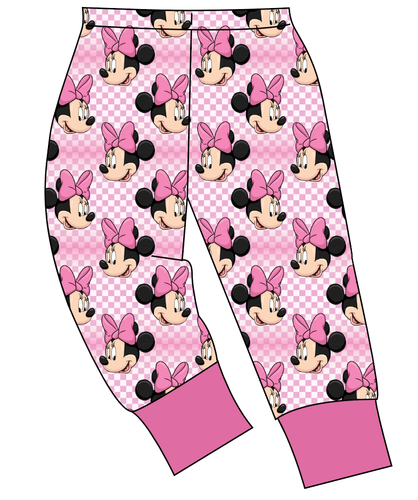 Minnie Check Mens' Lounge Pants