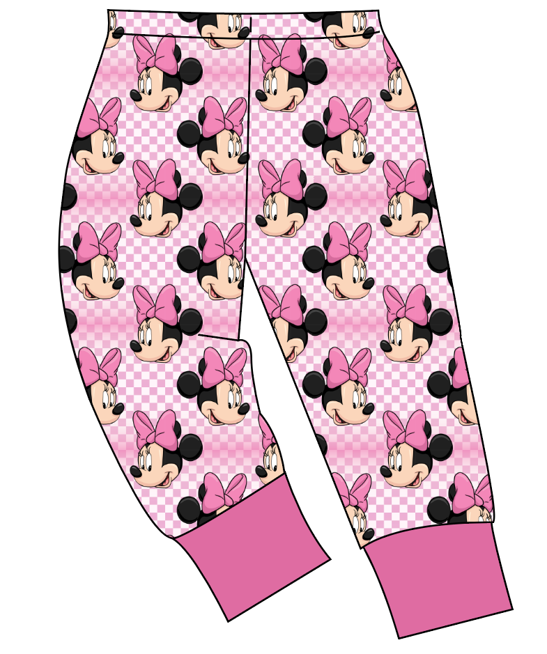 Minnie Check Mens' Lounge Pants