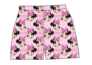 Minnie Check Ladies' Lounge Shorts