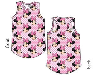 Minnie Check Ladies' Summer Tank