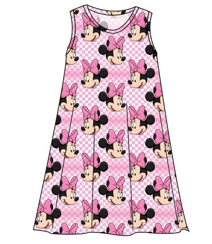 Minnie Check Ladies' Swing Dress