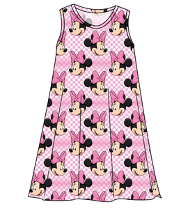 Minnie Check Ladies' Swing Dress