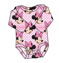 Load image into Gallery viewer, Minnie Check Lap Neck Bodysuit