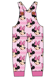 Minnie Check Overalls and Shortalls