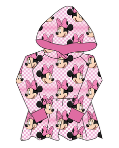 Minnie Check Peplum Hoodie (or Crewneck)
