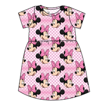 Load image into Gallery viewer, Minnie Check Play Dress
