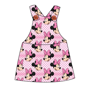 Minnie Check Skirt-Alls