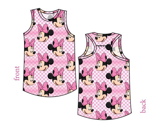 Minnie Check Summer Tank