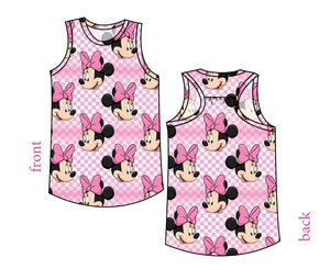 Minnie Check Summer Tank