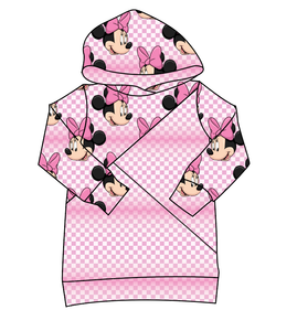 Minnie Check Classic Hoodie (or Crewneck)