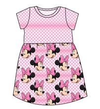Load image into Gallery viewer, Minnie Check Play Dress