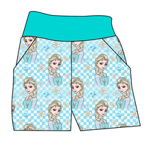 Load image into Gallery viewer, Ice Queen Check Basic Joggers And Jogger Shorts