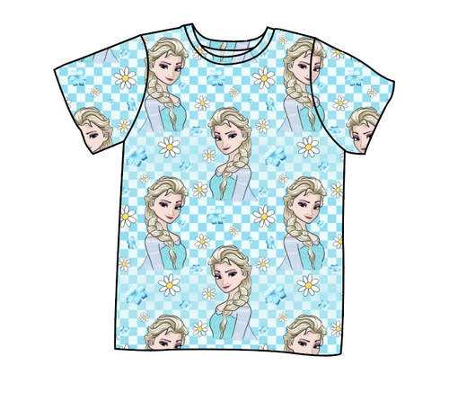 Ice Queen Check Basic Tee and Tank