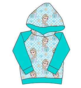 Ice Queen Check Classic Hoodie (or Crewneck)
