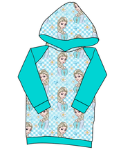 Load image into Gallery viewer, Ice Queen Check Classic Hoodie (or Crewneck)