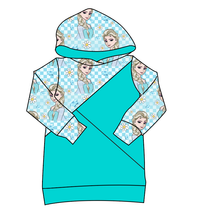 Load image into Gallery viewer, Ice Queen Check Classic Hoodie (or Crewneck)