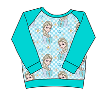 Load image into Gallery viewer, Ice Queen Check Classic Hoodie (or Crewneck)