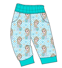 Load image into Gallery viewer, Ice Queen Check Ladies&#39; Joggers and Jogger Shorts