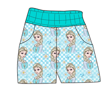Load image into Gallery viewer, Ice Queen Check Ladies&#39; Joggers and Jogger Shorts