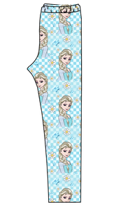 Ice Queen Check Ladies' Lounge Leggings