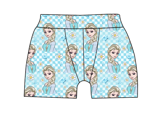 Ice Queen Check Mens' Boxer Briefs