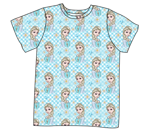 Ice Queen Check Mens' Tee
