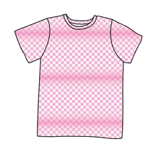 Load image into Gallery viewer, Pink Check Basic Tee and Tank