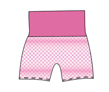 Load image into Gallery viewer, Pink Check Grow With Me Pants And Shorts