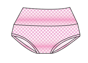 Pink Check Ladies' Underwear