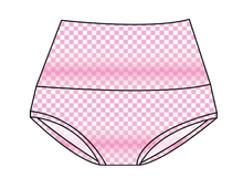 Load image into Gallery viewer, Pink Check Ladies&#39; Underwear