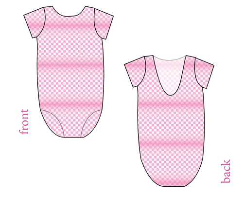 Pink Check Leo
