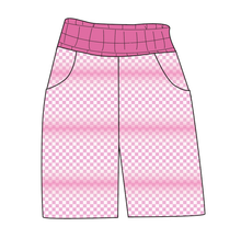 Load image into Gallery viewer, Pink Check Mens&#39; Joggers and Jogger Shorts