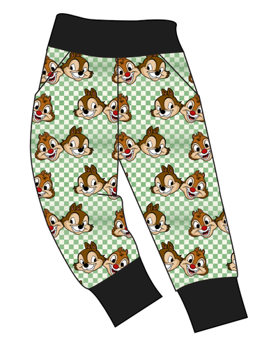Chipmunk Pals Basic Joggers And Jogger Shorts