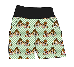 Chipmunk Pals Basic Joggers And Jogger Shorts