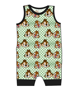 Chipmunk Pals Emmett Pants And Shorts T-Shirt Romper