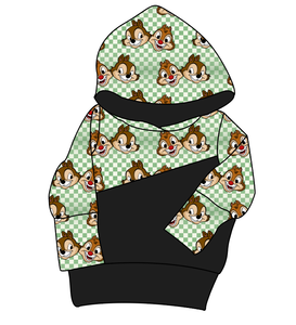 Chipmunk Pals Grow With Me Hoodie (or Crewneck)