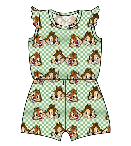 Chipmunk Pals Ivy Summer Romper